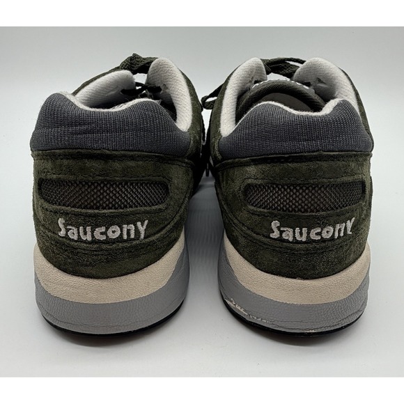 Saucony Shoes Men\'s Sz‎ 8.5 Green Gray Originals Shadow 6000 Running main image 5